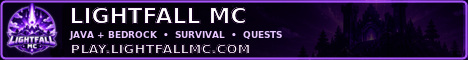 LightFallMC banner