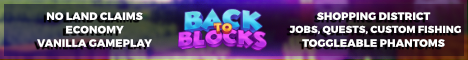 Back To Blocks banner