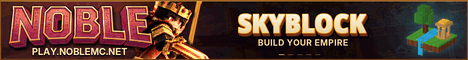 Noble Skyblock banner