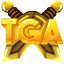 The Golden Armory logo
